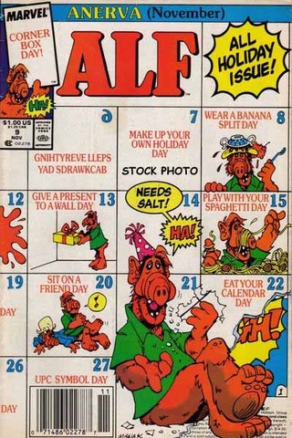 ALF #09 © 1988 Marvel Comics